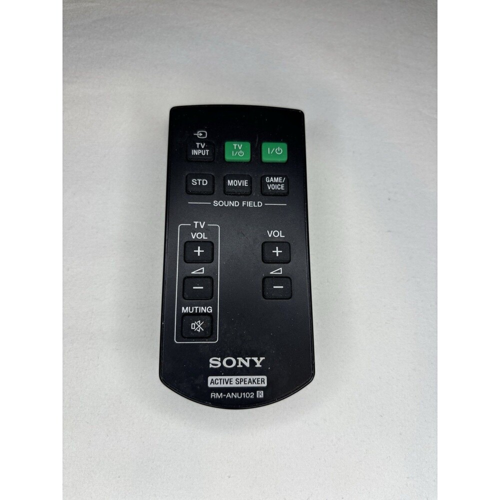 Sony Active Speaker Remote‎ Control RM-ANU102 OEM Tested Works Button Tested
